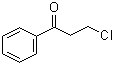 structure of CAS# 936-59-4, 3-Chloropropiophenone;3-Chloro-1-phenyl-1-propanone; beta-Chloropropiophenone