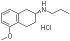 结构式 CAS# 93601-85-5, (R)-1,2,3,4-四氢-5-甲氧基-N-丙基-2-萘胺盐酸盐