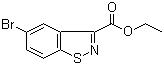 structure of CAS# 936923-58-9, Ethyl 5-bromobenzo[d]isothiazole-3-carboxylate;5-Bromo-1,2-benzisothiazole-3-carboxylic acid ethyl ester