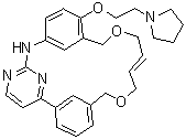 structure of CAS# 937272-79-2, Pacritinib;(16E)-11-[2-(1-Pyrrolidinyl)ethoxy]-14,19-dioxa-5,7,27-triazatetracyclo[19.3.1.1(2,6).1(8,12)]heptacosa-1(25),2,4,6(27),8,10,12(26),16,21,23-decaene