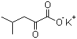 structure of CAS# 93778-31-5, Potassium 4-methyl-2-oxovalerate