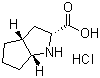 (+/-)-Octahydrocyclopenta[b]pyrrole-2-carboxylic acid hydrochloride molecular structure (CAS 93779-30-7)