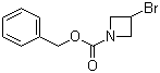 structure of CAS# 939759-25-8, 3-Bromo-1-azetidinecarboxylic acid benzyl ester