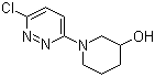 1-(6-Chloro-3-pyridazinyl)-3-piperidinol molecular structure (CAS 939986-92-2)