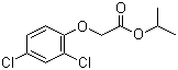结构式 CAS# 94-11-1, 2,4-二氯苯氧乙酸异丙酯; 2,4-D 异丙酯
