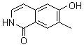 结构式 CAS# 940890-82-4, 6-羟基-7-甲基-1(2H)-异喹啉酮