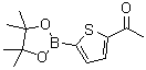 structure of CAS# 942070-32-8, 2-(5-Acetylthien-2-yl)-4,4,5,5-tetramethyl-1,3,2-dioxaborolane