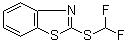 structure of CAS# 943-08-8, 2-[(Difluoromethyl)thio]benzothiazole