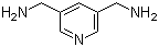 3,5-Bis(aminomethyl)pyridine molecular structure (CAS 94413-66-8)