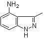 3-Methyl-1H-indazol-4-amine molecular structure (CAS 945397-02-4)