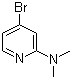 结构式 CAS# 946000-27-7, 4-溴-2-(二甲基氨基)吡啶