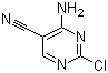 结构式 CAS# 94741-69-2, 4-氨基-2-氯嘧啶-5-甲腈