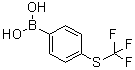 4-(Trifluoromethylthio)phenylboronic acid molecular structure (CAS 947533-15-5)