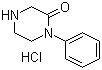 1-Phenyl-2-piperazinone hydrochloride molecular structure (CAS 94783-18-3)