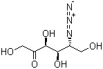 5-Azido-5-deoxy-D-fructose molecular structure (CAS 94801-02-2)
