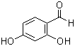 2,4-二羟基苯甲醛分子结构 (CAS 95-01-2)