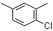 structure of CAS# 95-66-9, 2,4-Dimethylchlorobenzene;4-Chloro-1,3-dimethylbenzene; 4-Chloro-m-xylene