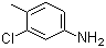 3-Chloro-4-methylaniline molecular structure (CAS 95-74-9)