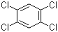 1,2,4,5-四氯苯分子结构 (CAS 95-94-3)