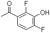 1-(2,4-Difluoro-3-hydroxyphenyl)ethanone molecular structure (CAS 951163-65-8)