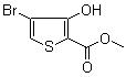 structure of CAS# 95201-93-7, 4-Bromo-3-hydroxythiophene-2-carboxylic acid methyl ester;4-Bromo-3-hydroxy-2-(methoxycarbonyl)thiophene