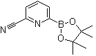 6-Cyanopyridine-2-boronic acid pinacol ester molecular structure (CAS 952402-79-8)