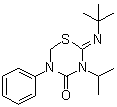 (2Z)-2-[(1,1-Dimethylethyl)imino]tetrahydro-3-(1-methylethyl)-5-phenyl-4H-1,3,5-thiadiazin-4-one molecular structure (CAS 953030-84-7)