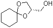 structure of CAS# 95335-91-4, D-alpha,beta-Cyclohexylideneglycerol