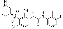 Danirixin molecular structure (CAS 954126-98-8)