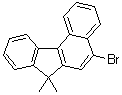 结构式 CAS# 954137-48-5, 5-溴-7,7-二甲基-7H-苯并[c]芴
