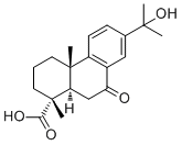 15-Hydroxy-7-oxodehydroabietic acid molecular structure (CAS 95416-25-4)