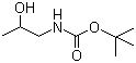 N-(2-羟基丙基)氨基甲酸叔丁酯分子结构 (CAS 95656-86-3)