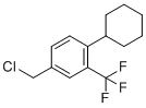 结构式 CAS# 957205-24-2, 4-(环己基)-3-(三氟甲基)苄基氯