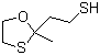 2-Methyl-1,3-oxathiolane-2-ethanethiol molecular structure (CAS 95792-16-8)