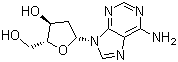 2'-Deoxyadenosine  molecular structure (CAS 958-09-8)