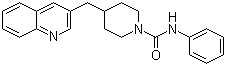structure of CAS# 959151-50-9, PF 750;N-Phenyl-4-(3-quinolinylmethyl)-1-piperidinecarboxamide