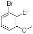 结构式 CAS# 95970-22-2, 2,3-二溴苯甲醚