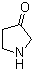 3-Pyrrolidinone molecular structure (CAS 96-42-4)