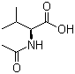 N-Acetyl-L-valine molecular structure (CAS 96-81-1)