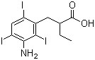 碘番酸分子结构 (CAS 96-83-3)