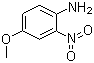 4-甲氧基-2-硝基苯胺分子结构 (CAS 96-96-8)