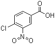 4-Chloro-3-nitrobenzoic acid molecular structure (CAS 96-99-1)