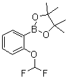 结构式 CAS# 960067-33-8, 2-二氟甲氧基苯基硼酸频哪醇酯