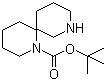 结构式 CAS# 960294-18-2, 1,8-二氮杂螺[5.5]十一烷-1-羧酸叔丁酯