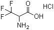 structure of CAS# 96105-72-5, 2-Amino-3,3,3-trifluoropropionic acid hydrochloride