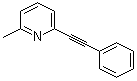 2-Methyl-6-(phenylethynyl)pyridine molecular structure (CAS 96206-92-7)