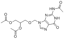 Iso-Ganciclovir Triacetate molecular structure (CAS 96429-68-4)