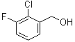 2-Chloro-3-fluorobenzenemethanol molecular structure (CAS 96516-32-4)