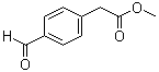 4-Formylbenzeneacetic acid methyl ester molecular structure (CAS 96524-70-8)