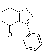 1,5,6,7-Tetrahydro-3-phenyl-4H-indazol-4-one molecular structure (CAS 96546-38-2)
